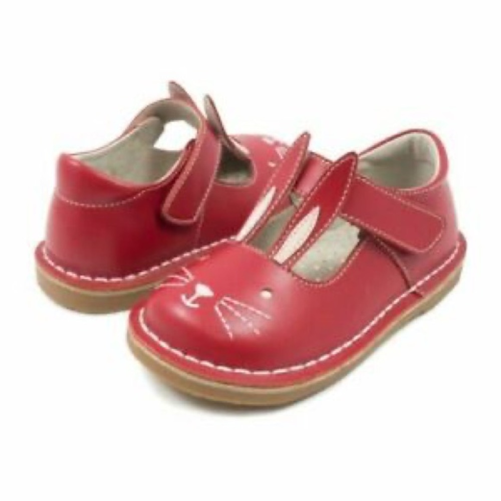 Livie & Luca red molly bunny shoes size 13